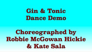 Gin amp Tonic  Line Dance Dance Demo [upl. by Shien]