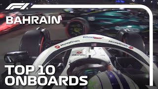 Sainz Battles Teammate Leclerc  The Top 10 Onboards  2024 Bahrain Grand Prix  Qatar Airways [upl. by Ashlan490]