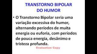 BIPOLAR DEPRESSAO por PNAP Equipe Medica Dr Paulo Andre Issa Neurociencia amp Psiquiatria [upl. by Spector]