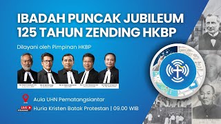 Ibadah Puncak Jubileum 125 Tahun Zending HKBP [upl. by Ayocal]