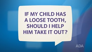 Should I Pull Out My Child’s Loose Tooth [upl. by Tterb785]