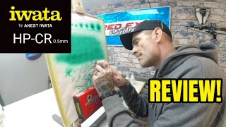 Airbrush REVIEW Iwata Revolution hpcr 05mm [upl. by Alys]