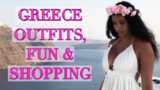 Greece Fun amp Shopping Vlog  Louis Vuitton Chanel amp What I Wore [upl. by Eellehs]