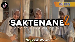 DJ SAKTENANE 2 JEDUG JEDUG MENGKANE VIRAL TIKTOK • DEYEKA FVNKY [upl. by Wight]