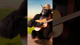 Gorillas Country Song shorts countrymusic [upl. by Htebilil]