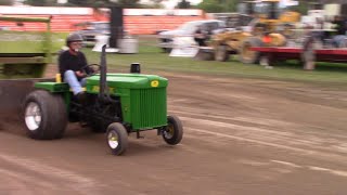 Modified 1350lb tractors TEAR UP THE TRACK IN MILTON [upl. by Gordan605]