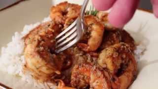 Barbecue Shrimp  New Orleans Style Garlic Pepper Shrimp Recipe [upl. by Orling]