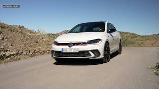 2024 Volkswagen Polo GTI Edition 25  Sound Driving Ascot Grey [upl. by Milde]