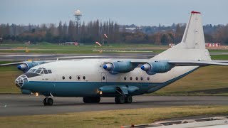 Cavok AN12 URCBG departs BHX for Algeria [upl. by Cousins]