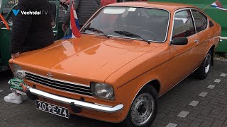 Oldtimertocht bromfiets solex autos en tractoren Oranjefeest Dalfsen [upl. by Mauchi698]