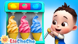 Ice Cream Song  EP51  LiaChaCha Nursery Rhymes amp Baby Songs [upl. by Adnilemreh]