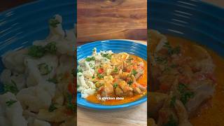 Hungarian Paprikash 🇭🇺 hungary hungarianfood recipe [upl. by Anoj]