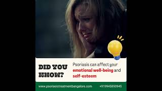 Psoriasis can affect your emotional wellbeing and selfesteem psoriasis psoriasistreatment [upl. by Hartley]