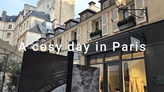 A cosy day in Paris  walk with me through the streets of Paris and Taste test of Café Lapérouse [upl. by Edythe]