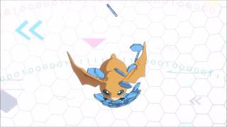 Patamon Evolution Angemon Tri Version [upl. by Nowyt426]