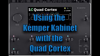 Using the Quad Cortex through the Kemper Kabinet compared to a Tone King Imperial [upl. by Flavio763]