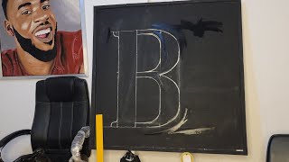 Astuce pour écrire la lettre B en Calligraphie [upl. by Andromada]