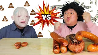 bogil 보길 vs 꼬맹이 🍖소세지🌭 먹방 [upl. by Aninad768]