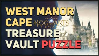 West Manor Cape Treasure Vault Puzzle Hogwarts Legacy [upl. by Marie-Jeanne]