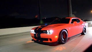 Twin Turbo Mustang vs Hellcat and fast BMW M6 takes on the WORLD INSANE STREET RACING [upl. by Xel]