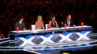 Gary Vider Comedian Jokes About Mel B s Cleavage America s Got Talent 2015 [upl. by Danby927]