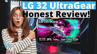 Best Value 4K Gaming Monitor LG 32 UltraGear 32GR93UB Honest Review [upl. by Nytsyrk]