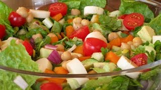 Salad Recipe  Vegetarian Salad RecipesWCFR  Salad recipe [upl. by Nic]