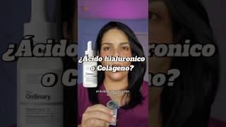 ¿Ácido hialuronico o Colágeno collagen hyaluronicacid skincare cuidadodelapiel shorts fyp [upl. by Aleekat745]