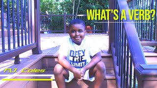 Action Verbs  Verb Rap Song  Whats A Verb  Verbs for Kids [upl. by Nyrret406]