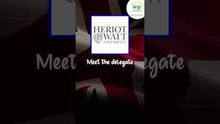 Meet Heriot watt University Delegate At UK Education fair [upl. by Nine]