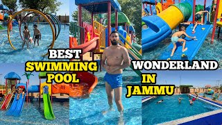 Best Swimming Pool in JAMMU  WONDERLAND WALA FEEL  JAI WATER PARK  DSBOSSKO VLOGS [upl. by Ruthie743]