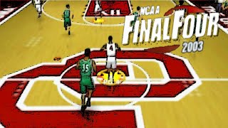 NCAA Final Four 2003 PS2 Gameplay Green Bay vs Oklahoma [upl. by Bethesde]