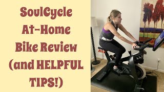 SoulCycle AtHome Bike Review and Tips [upl. by Ecirtael]