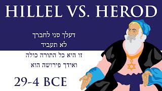 Hillel vs Herod 294 BCE [upl. by Akeirahs423]