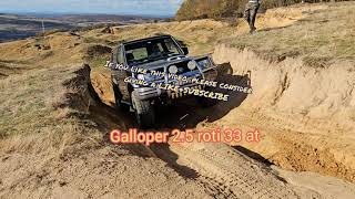 Hyundai Galloper 25 vs Pajero Pinin 18 🚨 Traseu TRIAL PE NISIP 🚨 SAND TRAIL [upl. by Blanding]