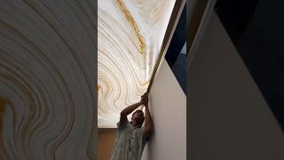 Translucent stretch ceiling installation Shorts [upl. by Humfried]