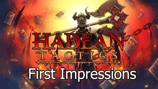 Hadean Tactics  First Impressions  60 Minutes of Gameplay [upl. by Cecilius]