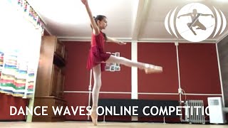 Dance Waves online competition  Ballet  Starter 7  11 y  Kyra Bijnens [upl. by Tocs826]