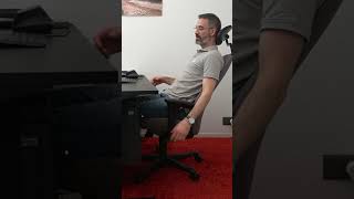 Raise The Monitor And Recline Is This A Comfy Posture Workplace Setup Explained [upl. by Jentoft]