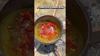 HOW TO COOK PORRIDGE PLANTAIN food nigerianfoodblogger cooking nigerianfoodie mukbang foodie [upl. by Albin356]