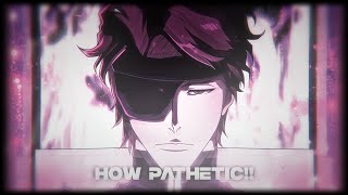 The King Is Back   Aizen Edit  LA ESPADA  🪻 [upl. by Oimetra]