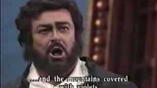 Luciano Pavarotti ColpitoUn di al azurro Andrea Chenier [upl. by Mendelsohn917]