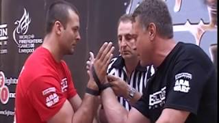 Arm Wars  Armwrestling  John Brzenk USA v Devon Larratt CAN [upl. by Etem896]