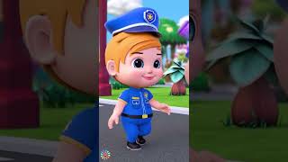 Baby Police Song  Best Funny Nursery Rhymes For Kids Shorts [upl. by Gobert826]