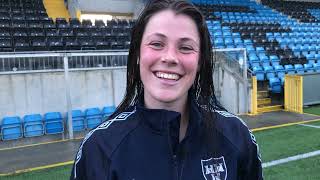 Match Winner Christie Gray Speaks After Shelbourne Jump To Fourth In Womens Premier Division Table [upl. by Tahp588]