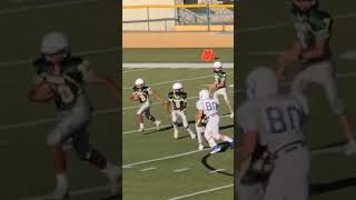 Good Run 7th Grade Football East Chambers Vs BUNA TEXAS FOOTBALL wwe rock [upl. by Gisela]