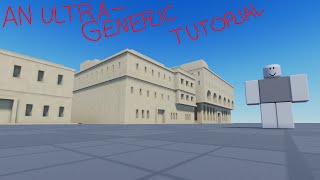 How to make indiscrete looking buildings in Roblox Studio tutorial [upl. by Yesnel683]