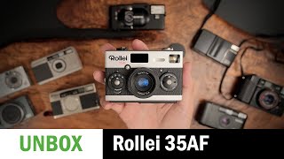 Unboxing and First Look Rollei 35AF by MiNT Camera [upl. by Raab]