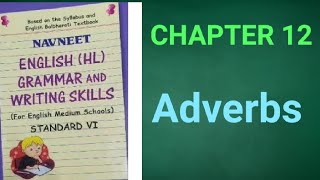 Navneet English HL Grammar and Writing Skills  Class 6  Chapter 12  Adverbs [upl. by Pedroza]