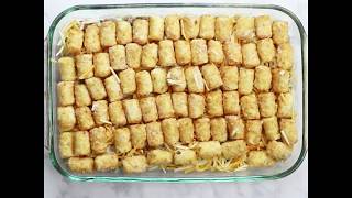 How to make Tater Tot Hotdish [upl. by Dorfman]